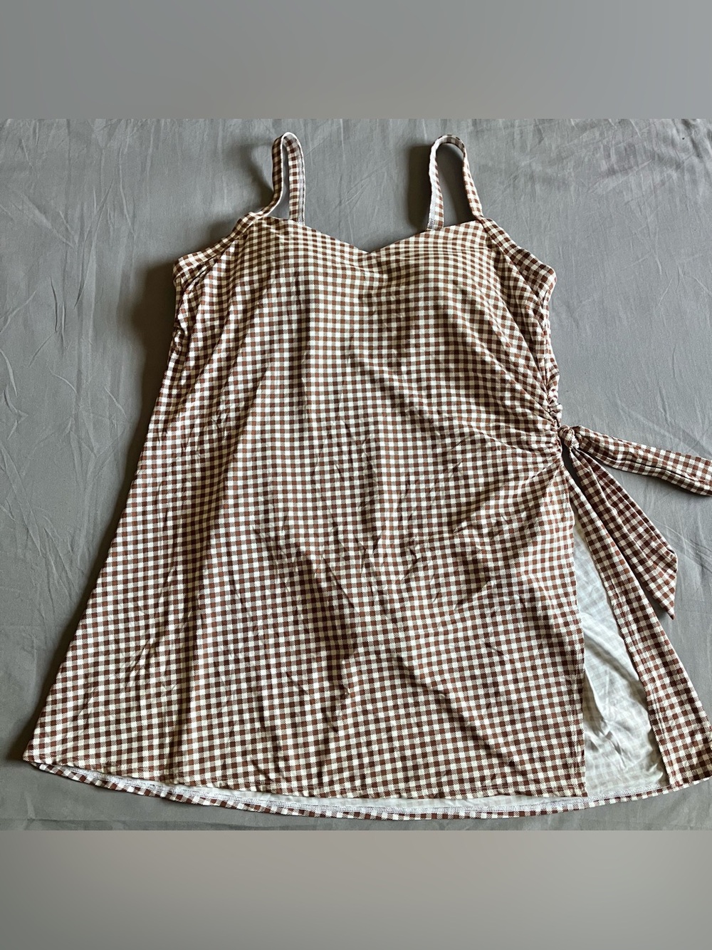 Land’s End Gingham Swim Dress